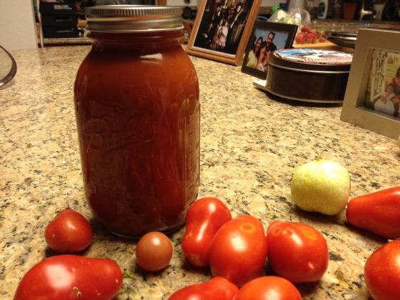 Homemade Tomato sauce